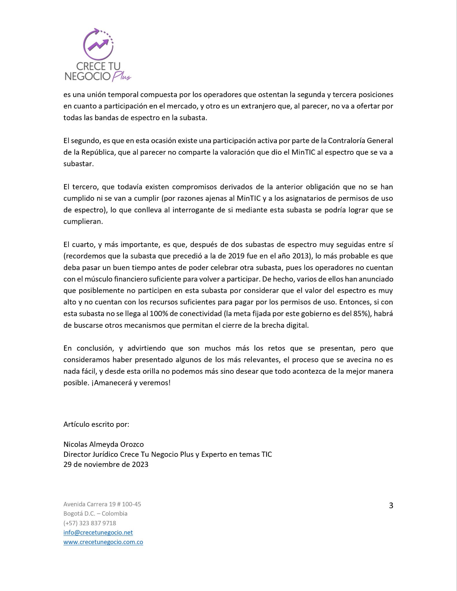 SubastaEspectro5GretosactualesNAOcrecetunegociplusa3